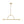 LightFixturesUSA-Minimalist 2-Light Opal Glass Globe Linear Arc Island Pendant-Chandelier-Brass-