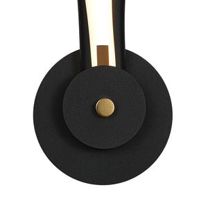 LightFixturesUSA - Minimalist 2 - Light Twist Ribbon Dimmable LED Wall Sconce - Wall Sconce - 1 Pack - 