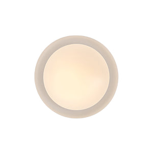 LightFixturesUSA-Minimalist 5CCT Dimmable LED Round Flush Mount Light-Ceiling Light-White-