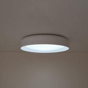 LightFixturesUSA-Minimalist 5CCT Dimmable LED Round Flush Mount Light-Ceiling Light-White-