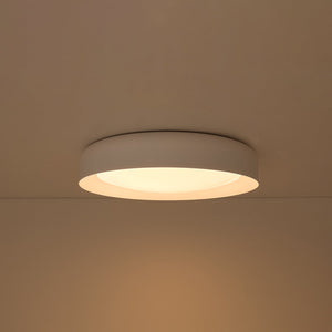 LightFixturesUSA-Minimalist 5CCT Dimmable LED Round Flush Mount Light-Ceiling Light-White-