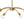 LightFixturesUSA - Minimalist 6 - Light Metal Round Sputnik Swoop Chandelier - Chandelier - Brass - 