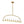 LightFixturesUSA - Minimalist 8 - Light Brass Candle Style Linear Island Chandelier - Chandelier - Brass - 