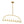 LightFixturesUSA - Minimalist 8 - Light Brass Candle Style Linear Island Chandelier - Chandelier - Brass - 