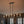 LightFixturesUSA - Minimalist Black Brass Candle Style Linear Island Chandelier - Chandelier - 43.3 in - 
