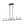 Load image into Gallery viewer, LightFixturesUSA - Minimalist Black Brass Candle Style Linear Island Chandelier - Chandelier - 43.3 in - 
