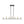 Load image into Gallery viewer, LightFixturesUSA - Minimalist Black Brass Candle Style Linear Island Chandelier - Chandelier - 43.3 in - 
