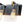 LightFixturesUSA - Minimalist Clear Glass Square Panel 3 - Light Vanity Wall Lamp - Wall Sconce - 16.5in - 