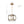 LightFixturesUSA - Minimalist Dimmable LED Black Gold Square Kitchen Pendant - Pendant Light - 28.5 in - 