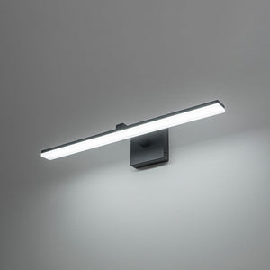 LightFixturesUSA - Minimalist Dimmable LED Linear Vanity Sconce Picture Light - Wall Sconce - Black - 