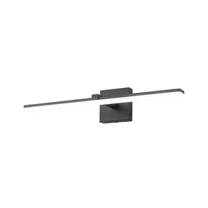 LightFixturesUSA - Minimalist Dimmable LED Linear Vanity Sconce Picture Light - Wall Sconce - Black - 