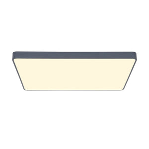 LightFixturesUSA - Minimalist Dimmable LED Rectangle Flush Mount Ceiling Light - Ceiling Light - Grey - 