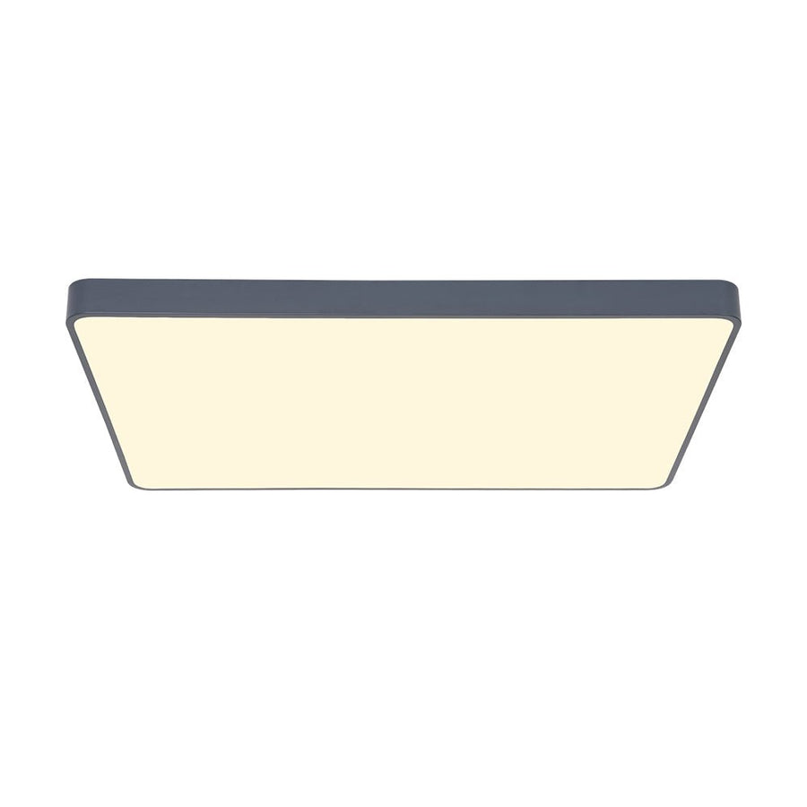 LightFixturesUSA - Minimalist Dimmable LED Rectangle Flush Mount Ceiling Light - Ceiling Light - Grey - 