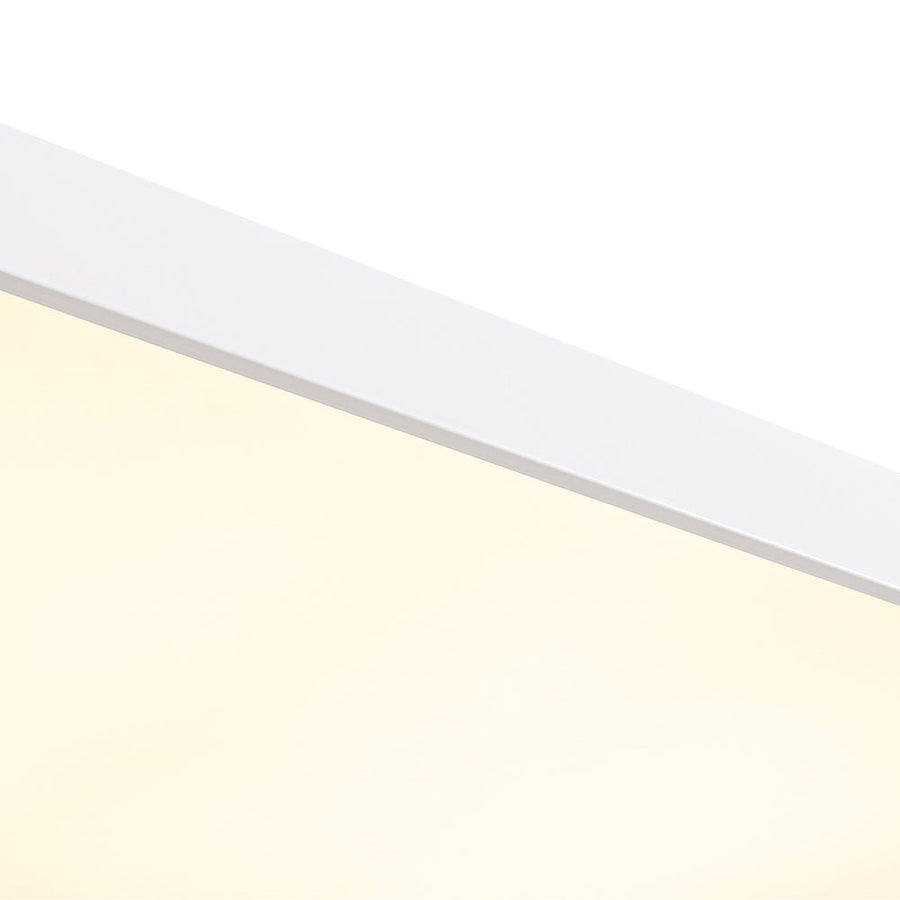 LightFixturesUSA - Minimalist Dimmable LED Rectangle Flush Mount Ceiling Light - Ceiling Light - White - 