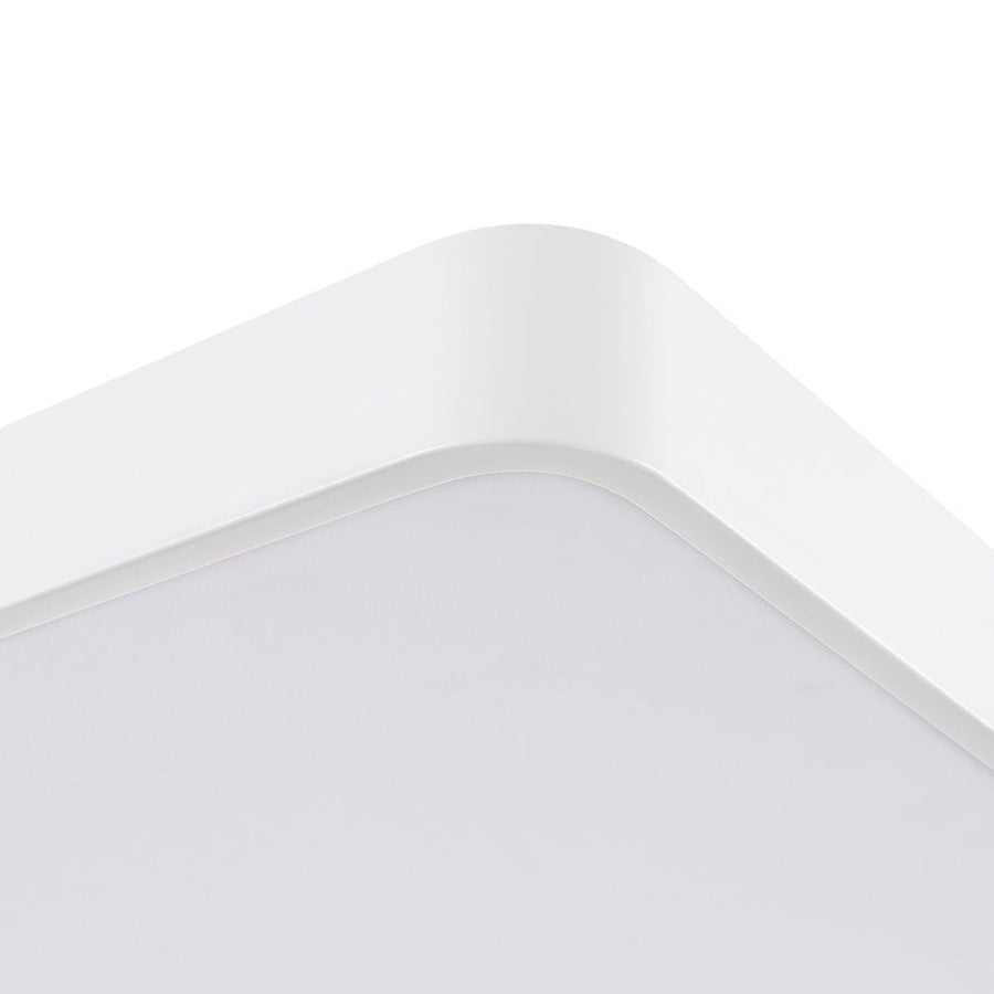 LightFixturesUSA - Minimalist Dimmable LED Rectangle Flush Mount Ceiling Light - Ceiling Light - White - 