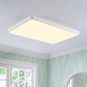 Led Ceiling Fixture Rectangular Dimmable LED Rectangle Flush Mount Ceiling Light | LightFixturesUSA