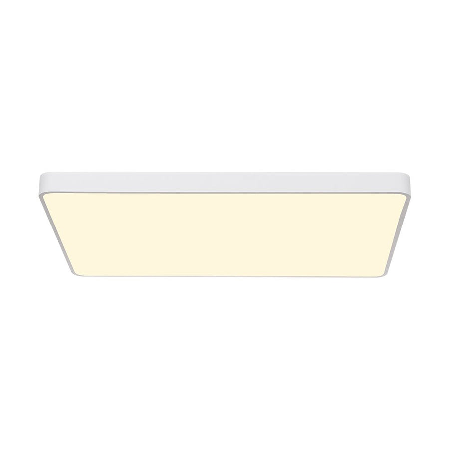 LightFixturesUSA - Minimalist Dimmable LED Rectangle Flush Mount Ceiling Light - Ceiling Light - White - 
