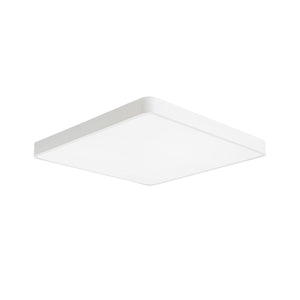 LightFixturesUSA-Minimalist Dimmable LED Square Flush Mount Ceiling Light-Ceiling Light-Grey-