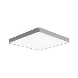 LightFixturesUSA-Minimalist Dimmable LED Square Flush Mount Ceiling Light-Ceiling Light-Grey-