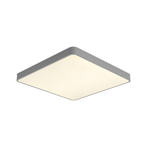 LightFixturesUSA-Minimalist Dimmable LED Square Flush Mount Ceiling Light-Ceiling Light-Grey-
