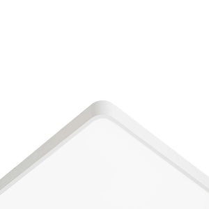 LightFixturesUSA-Minimalist Dimmable LED Square Flush Mount Ceiling Light-Ceiling Light-Grey-