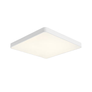 LightFixturesUSA-Minimalist Dimmable LED Square Flush Mount Ceiling Light-Ceiling Light-White-