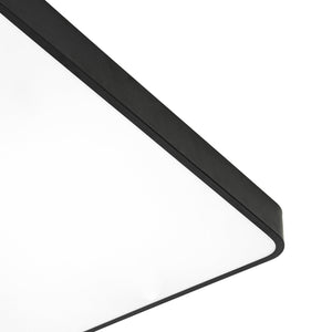 LightFixturesUSA-Minimalist Dimmable LED Square Flush Mount Ceiling Light-Ceiling Light-White-