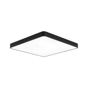 LightFixturesUSA-Minimalist Dimmable LED Square Flush Mount Ceiling Light-Ceiling Light-White-