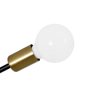 LightFixturesUSA - Minimalist Linear Tiered Sputnik Semi Flush Ceiling Light - Ceiling Light - 4 - Lt - 