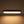 LightFixturesUSA - Minimalist Long Oval Dimmable LED Flush Mount Ceiling Light - Ceiling Light - Black - 
