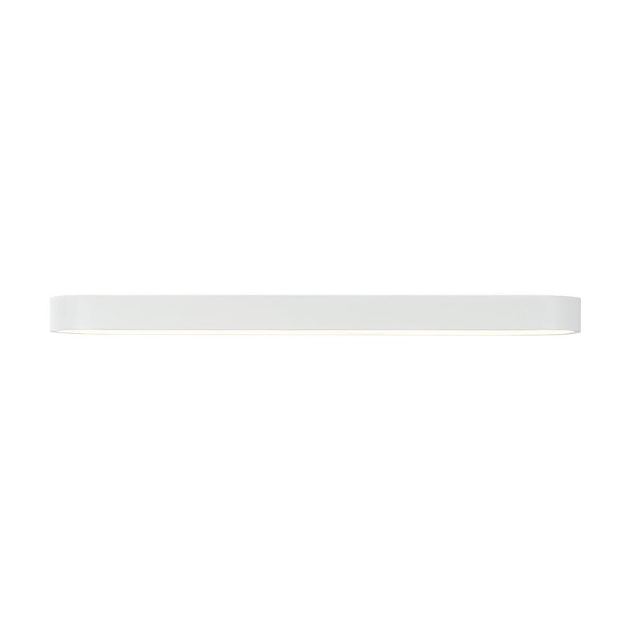 LightFixturesUSA - Minimalist Long Oval Dimmable LED Flush Mount Ceiling Light - Ceiling Light - White - 