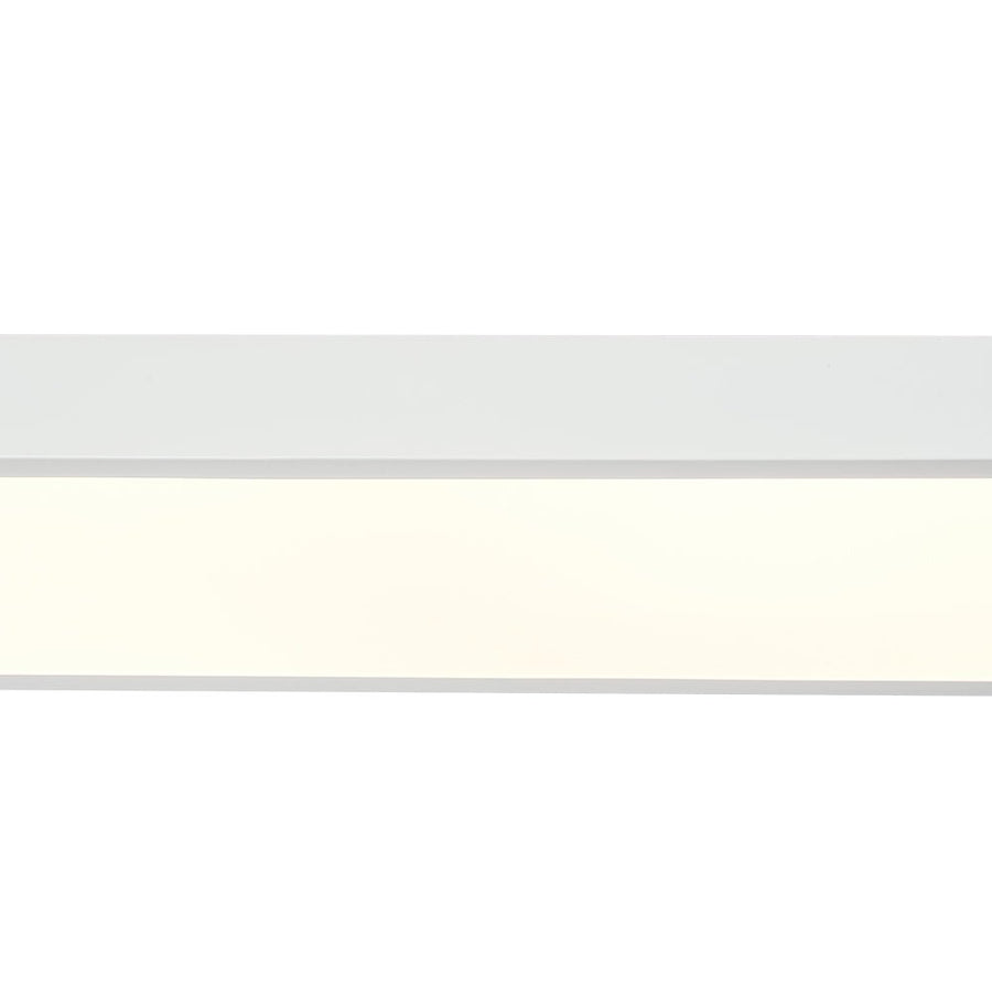 LightFixturesUSA - Minimalist Long Oval Dimmable LED Flush Mount Ceiling Light - Ceiling Light - White - 