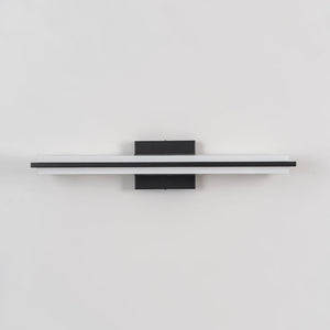 LightFixturesUSA - Minimalist Rectangle Dimmable LED Vanity Wall Light - Wall Sconce - Black - 