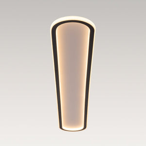 LightFixturesUSA - Minimalist Streamlined Oval Warm LED Ceiling Light - Ceiling Light - 39in - 