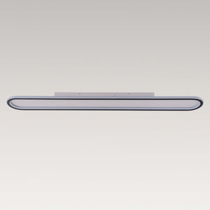 LightFixturesUSA - Minimalist Streamlined Oval Warm LED Ceiling Light - Ceiling Light - 39in - 
