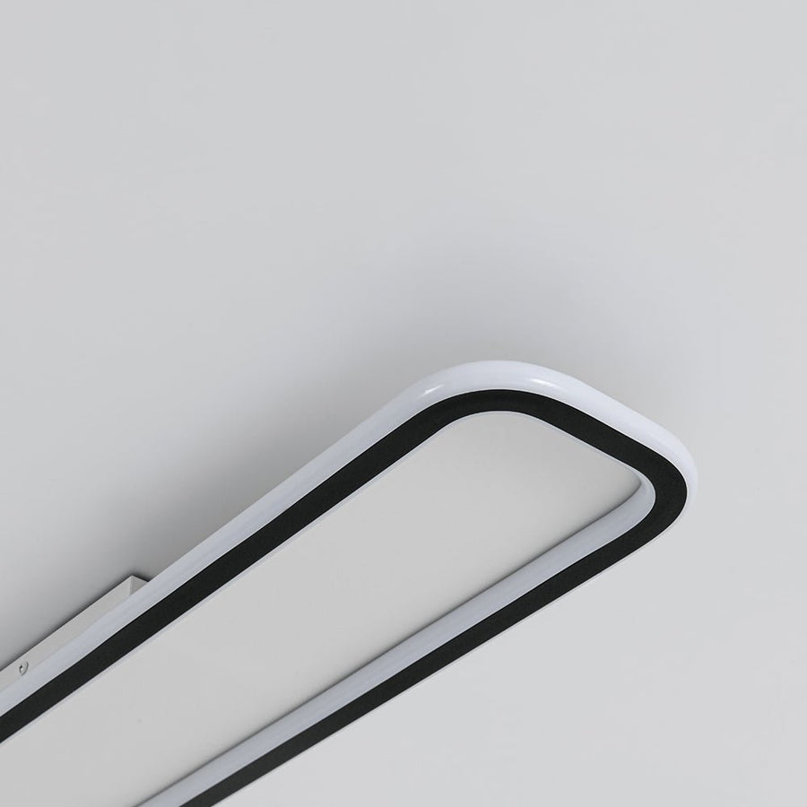 LightFixturesUSA - Minimalist Streamlined Rectangular Warm LED Ceiling Light - Ceiling Light - 39in - 