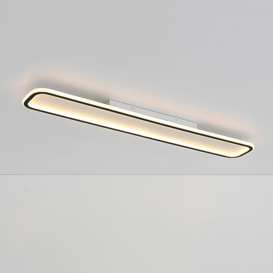 LightFixturesUSA - Minimalist Streamlined Rectangular Warm LED Ceiling Light - Ceiling Light - 39in - 