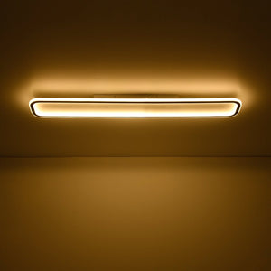 LightFixturesUSA - Minimalist Streamlined Rectangular Warm LED Ceiling Light - Ceiling Light - 39in - 