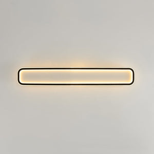 LightFixturesUSA - Minimalist Streamlined Rectangular Warm LED Ceiling Light - Ceiling Light - 39in - 