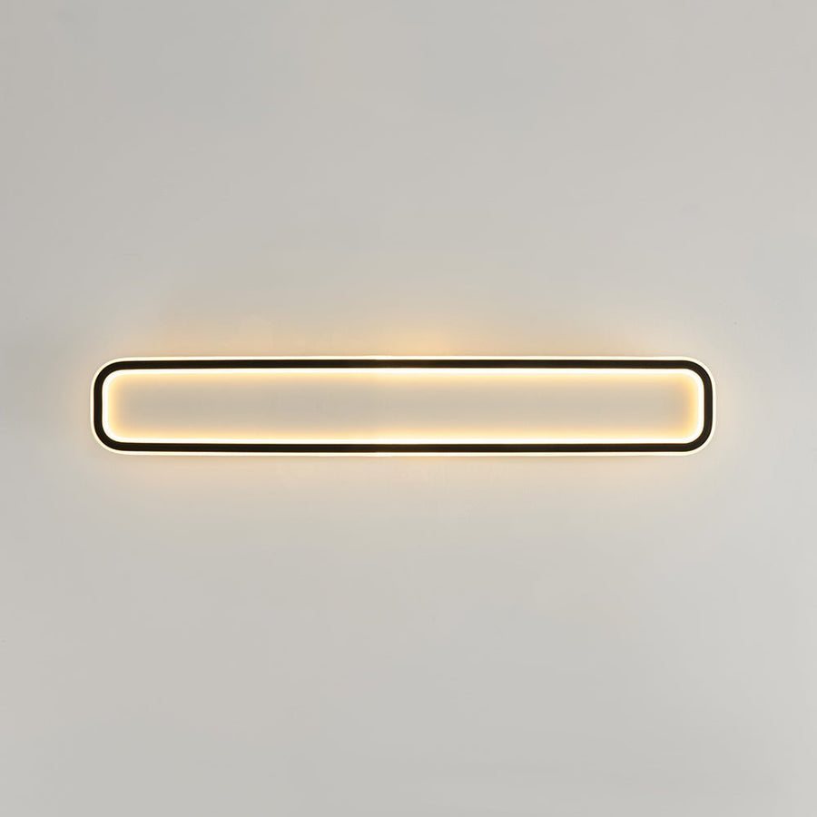 LightFixturesUSA - Minimalist Streamlined Rectangular Warm LED Ceiling Light - Ceiling Light - 39in - 