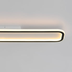 LightFixturesUSA - Minimalist Streamlined Rectangular Warm LED Ceiling Light - Ceiling Light - 39in - 