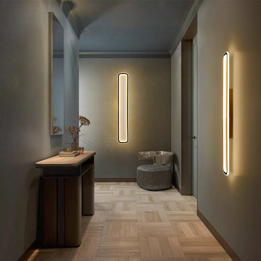 LightFixturesUSA - Minimalist Streamlined Rectangular Warm LED Ceiling Light - Ceiling Light - 39in - 