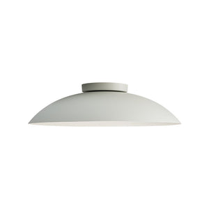 LightFixturesUSA - Minimalist Wide Flat Dome Dimmable LED Ceiling Light - Ceiling Light - White - 