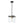 LightFixturesUSA - Modern 1 - Light Clear Glass Square Cage Pendant Light - Pendant Light - 8.6in - 