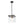 LightFixturesUSA - Modern 1 - Light Clear Glass Square Cage Pendant Light - Pendant Light - 8.6in - 