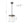 LightFixturesUSA - Modern 1 - Light Clear Glass Square Cage Pendant Light - Pendant Light - 8.6in - 