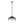 LightFixturesUSA-Modern 1-Light Gradient Grey Hammered Glass Round Drum Pendant-Pendant Light-11.8 in-