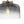 LightFixturesUSA-Modern 1-Light Gradient Grey Hammered Glass Round Drum Pendant-Pendant Light-11.8 in-