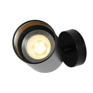 LightFixturesUSA - Modern 1 - Light GU10 Adjustable Ceiling Spot Light Track Light - Ceiling Light - Black - 2 Packs - 