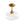 Load image into Gallery viewer, LightFixturesUSA - Modern 1 - Light Round Donut Glass Semi Flush Mount - Ceiling Light - Brass - 
